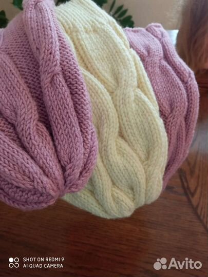 Шапка женская из мериноса