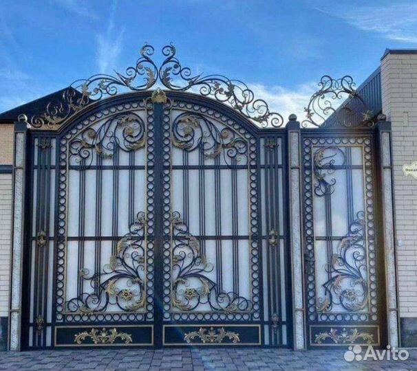 Кованые ворота