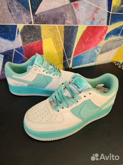 Кроссовки Nike Air Force 1 Tiffany