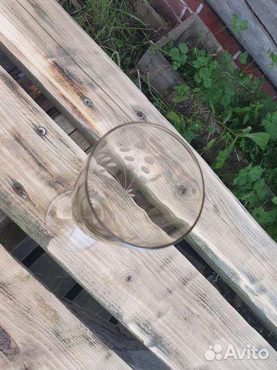 Хрустальные бокалы СССР фужеры