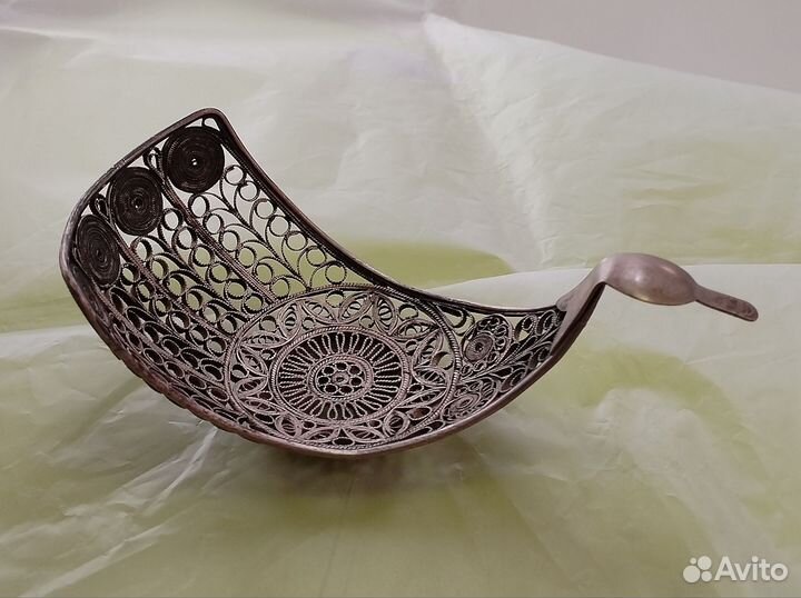 Ладья скань филигрань СССР
