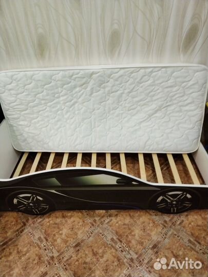 Детская кровать от 3 лет с матрасом бу