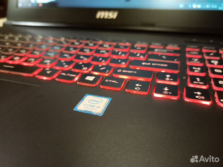 Игровой MSI leopard core i5 + GTX 1050