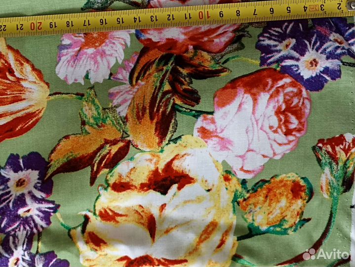 Ткань штапель вискоза 3 м