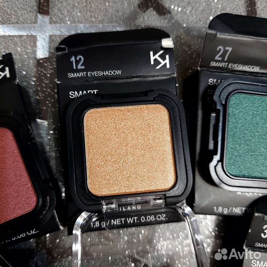Kiko smart colour eyeshadowтени насыщенного цвета