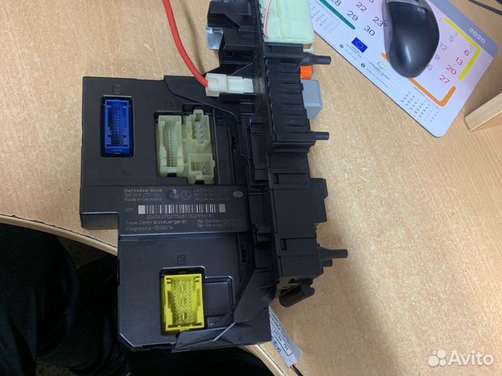 Мерседес w204 блок сам задний