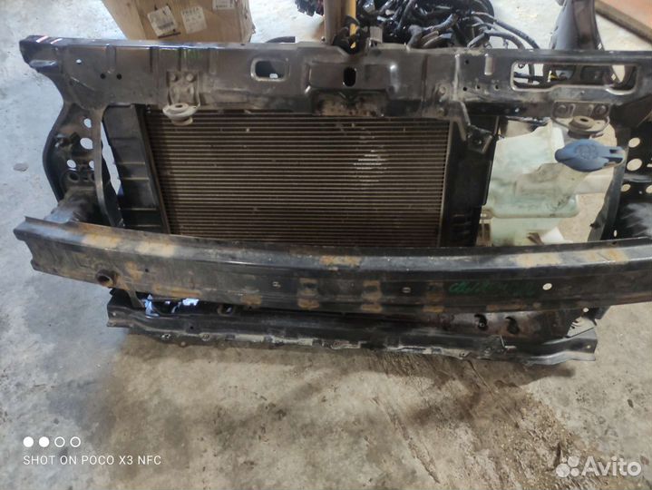 Усилитель бампера на Хундай Солярис хэтчбек дорест