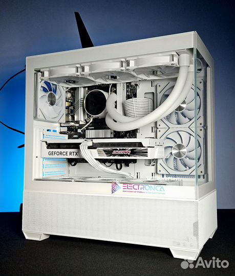 Новый игровой пк Ryzen 5 7500f 32Gb RTX4060Ti