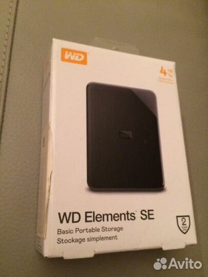 WD Elements SE 4Tb обмен на всё рассмотрю