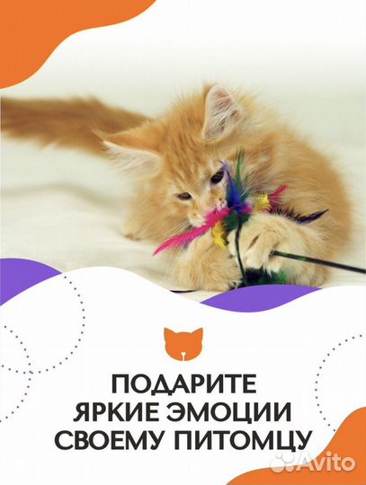 Игрушка для кота, дразнилка для кота