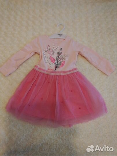 Платье для девочки 92