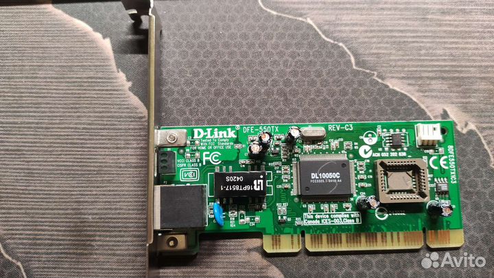 Сетевая карта PCI D-Link DFE-550TX
