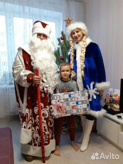 Дед мороз и снегурочка