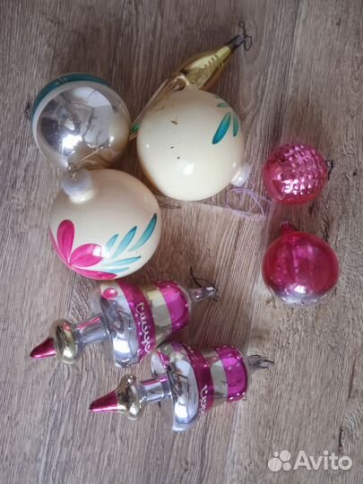 Елочные игрушки СССР