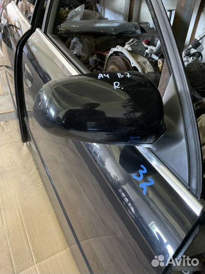 Зеркало правое Audi A4 B7 2.0 ALT 2004—2009