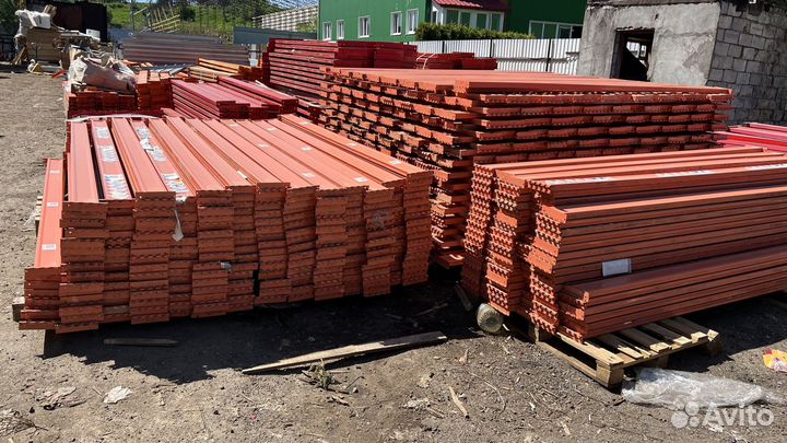 Складские фронтальные стеллажи