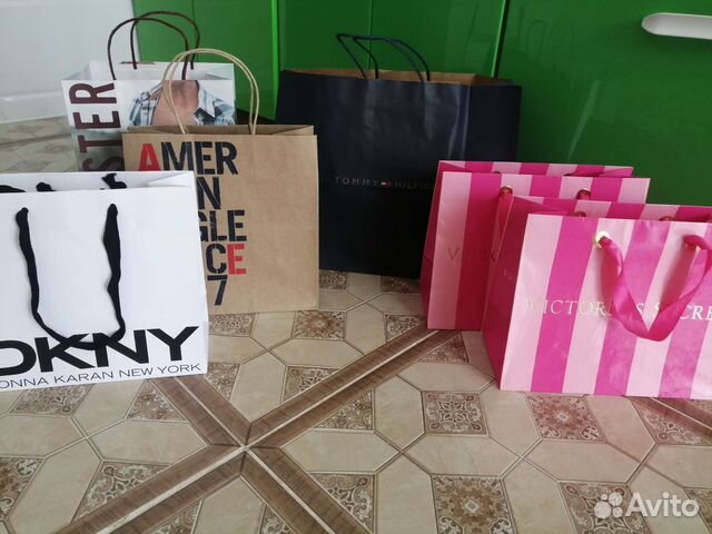 Брендовые пакеты оригинал