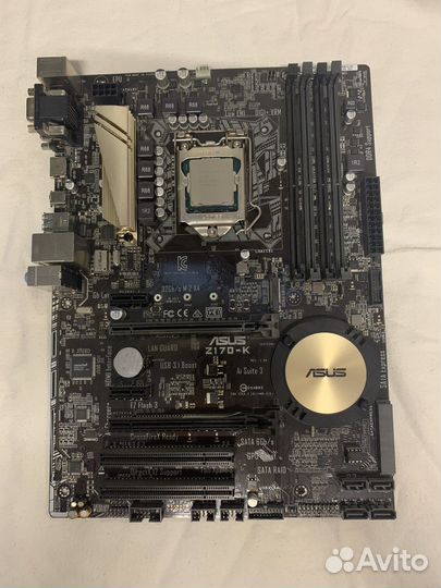 Материнская плата asus z170-K