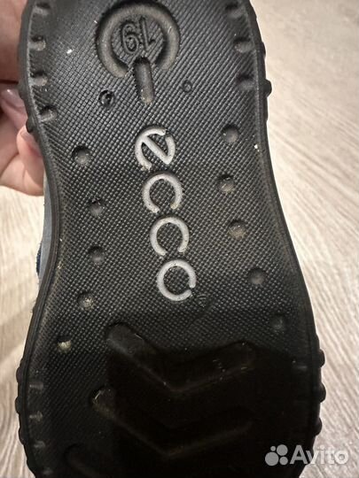 Ботинки Ecco на первые шаги 19