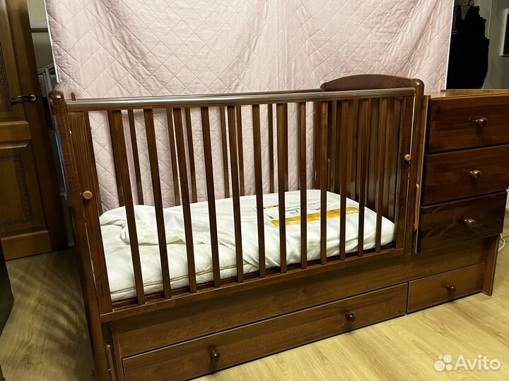 Детская кроватка-трансформер Gandilyan