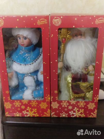 Дед мороз и снегурочка