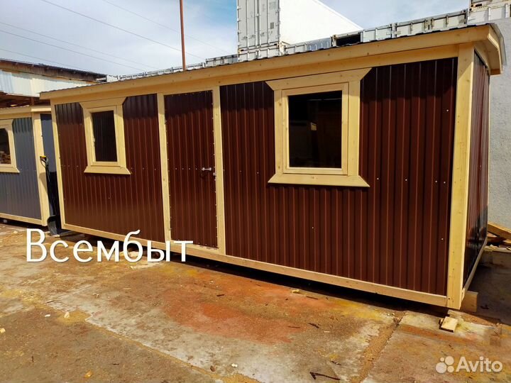 Контейнер бытовка за сутки