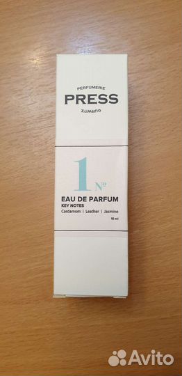 Парфюм Press Gurwitz - Cardamon, Leather, Jasmine