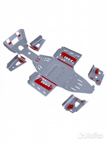 Защита днища квадроцикла Polaris Sportsman ATV