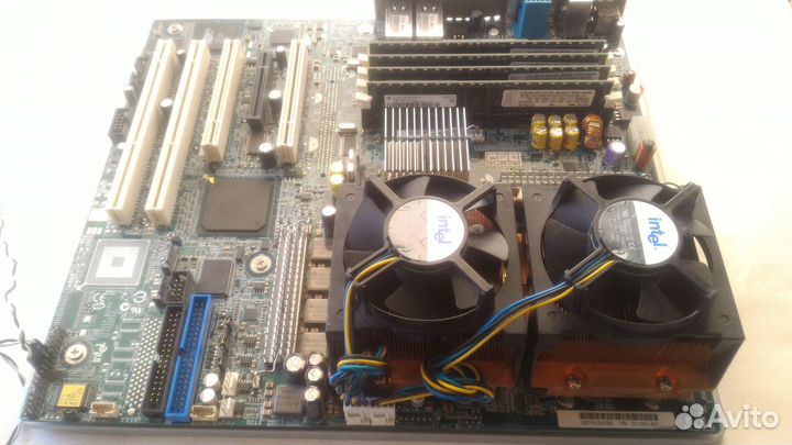 Серверная материнская плата SE7320EP2 s604 DP