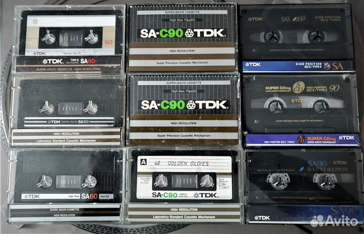 Аудиокассеты basf maxel fuji и другие