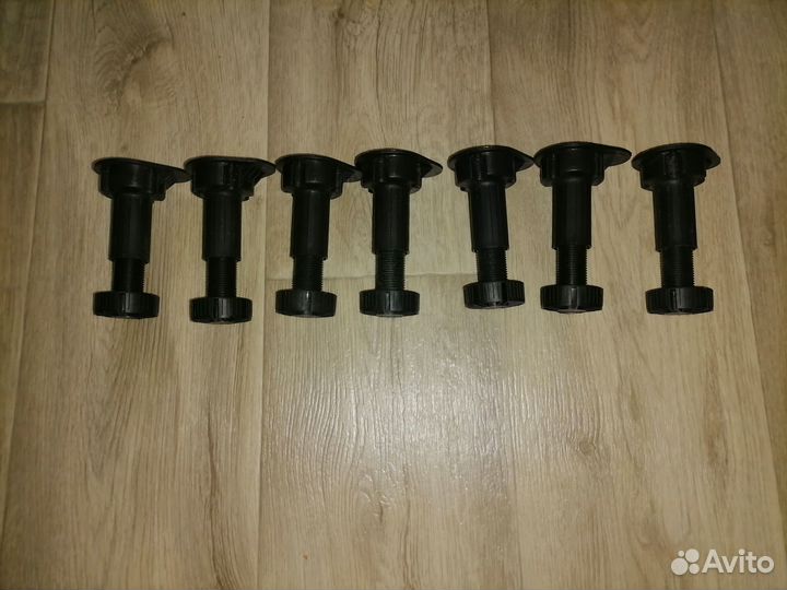 Мебельная опора, 8 штук, 100мм,пластик