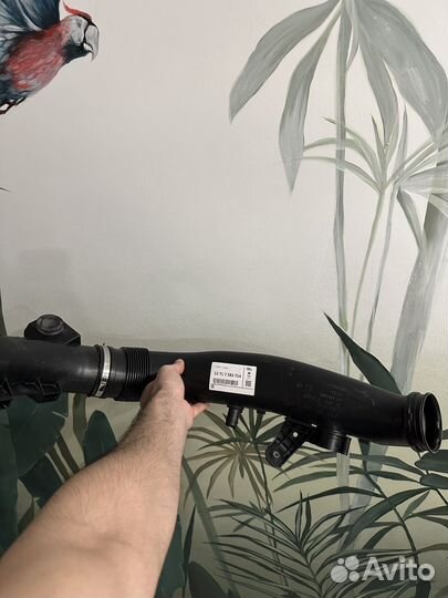 Патрубок интеркулера BMW X5 2006-2013