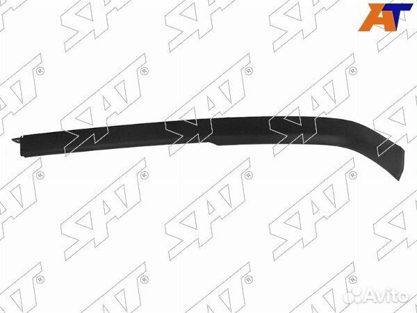 Спойлер бампера toyota runx/allex ZE12 01-06/corolla 00-07 HBK euro