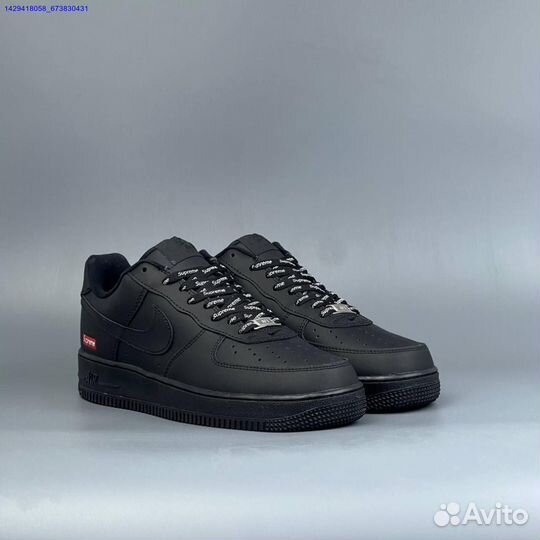 Кроссовки Nike Air Force 1 Low & Supreme (Арт.28168)