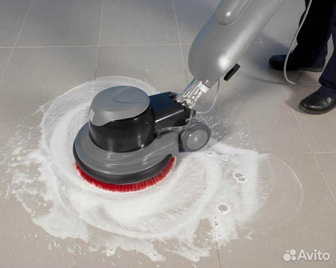 Глубокая чистка пола, плитки, брусчатки, камня