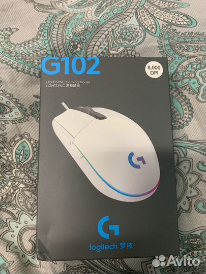 Мышка logitech g102 (новая)