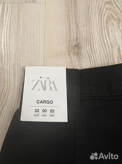 Джинсы zara карго (новые)