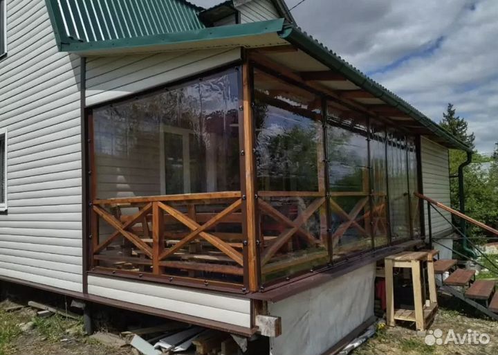 Мягкие окна морозостойкие