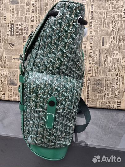 Рюкзак дорожный goyard Зеленый