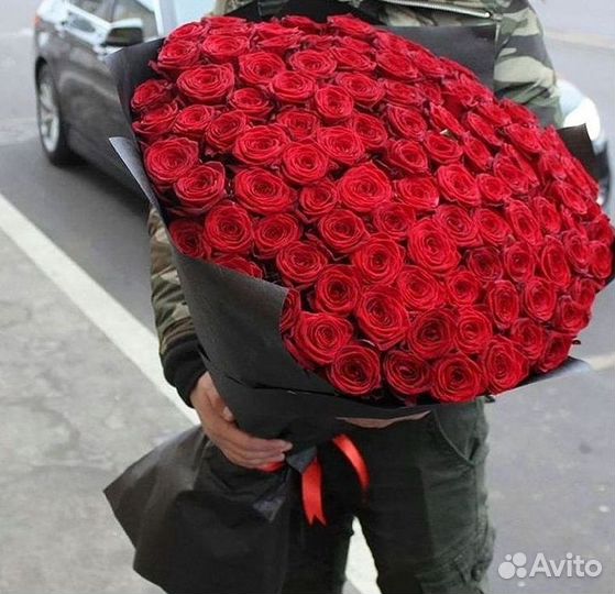 101 роза цветы букеты доставка 25 51 101 роза