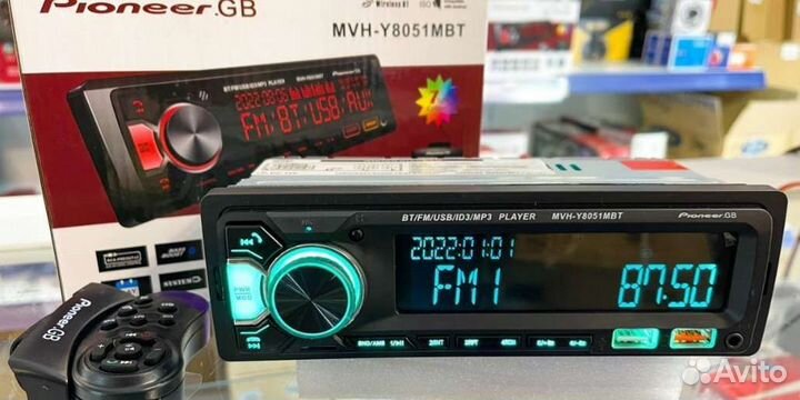 Автомагнитола Pioneer Y8056MBT Bluetooth