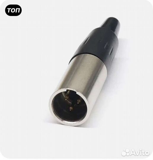 Разъём Xlr 3pim male