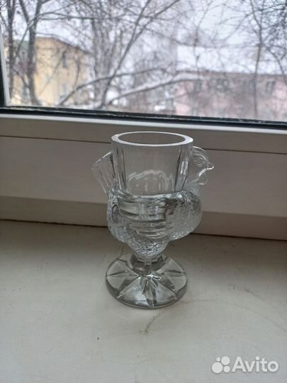 Хрустальная подставка для яйца 