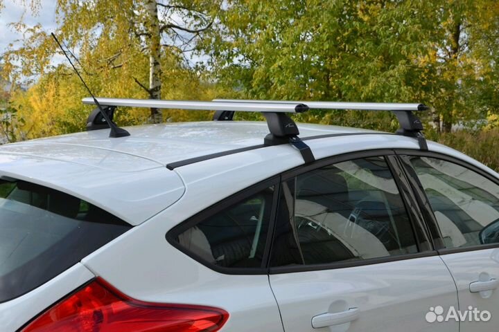 Багажник на крышу Форд Фокус 3 (сед/хчб/унив)