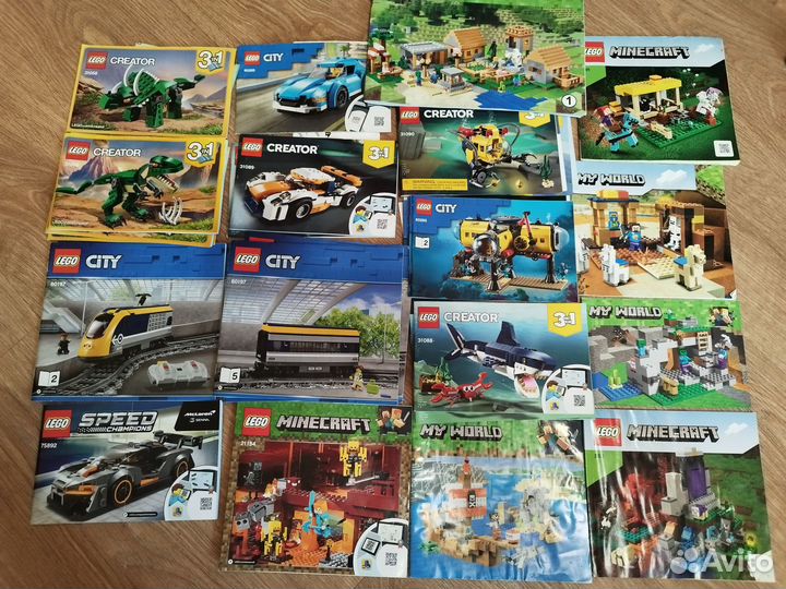 Конструктор lego россыпью