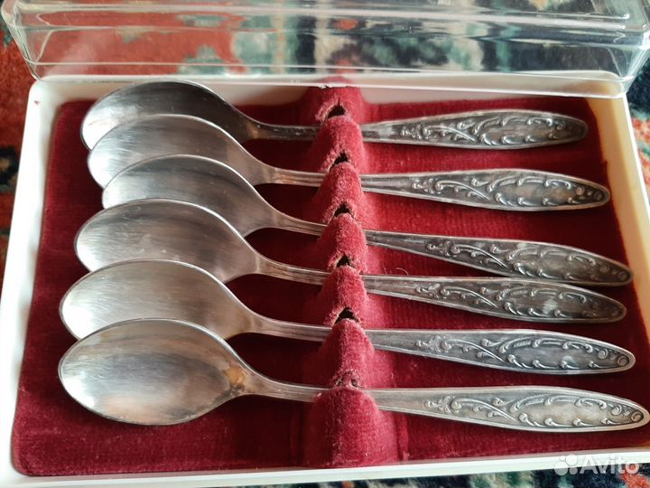Мельхиоровые ложки СССР новые