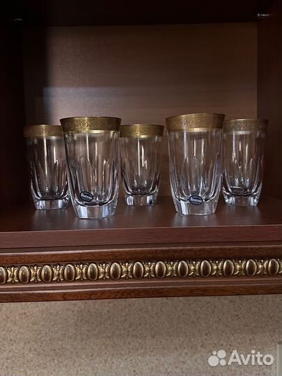 Хрустальные стаканы