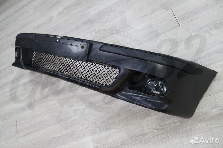 Бампер передний М5 с птф (BMW e39) ABS пластик