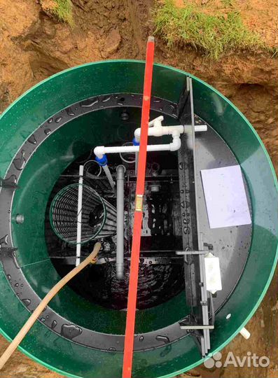 Септик под ключ для частных домов, дачных участков