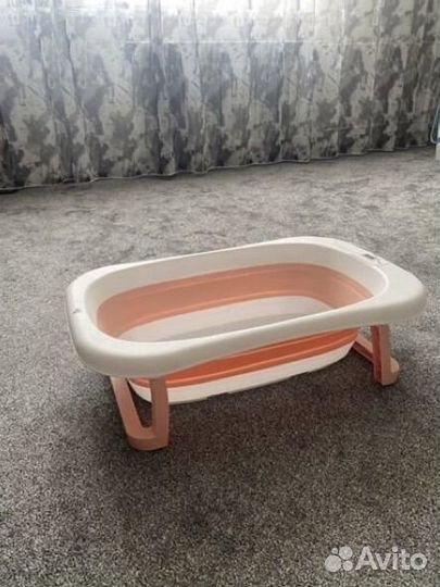 Детская ванночка складная с гамаком